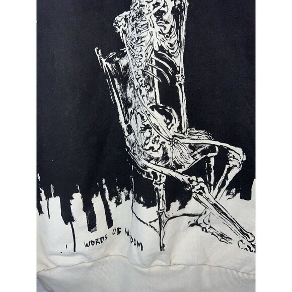 Avenged Sevenfold 2024 North American Tour Large Words Of Wisdom Sweatshirt F1 - Picture 10 of 10